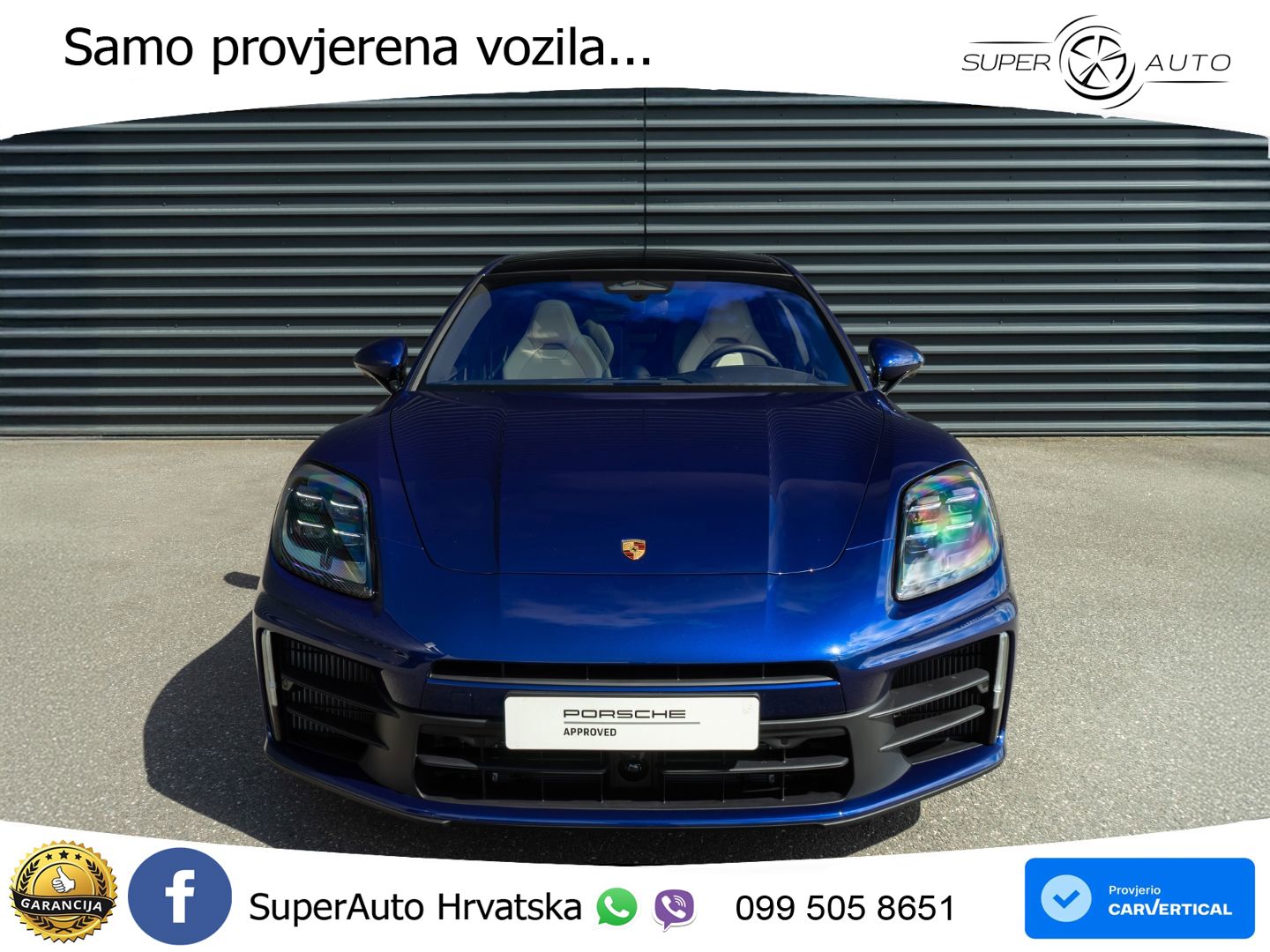 Porsche Panamera 4 2.9 V6 (470 KS) E-Hybrid PDK ZRAČNI+ACC+GR SJED+KAM+PANO