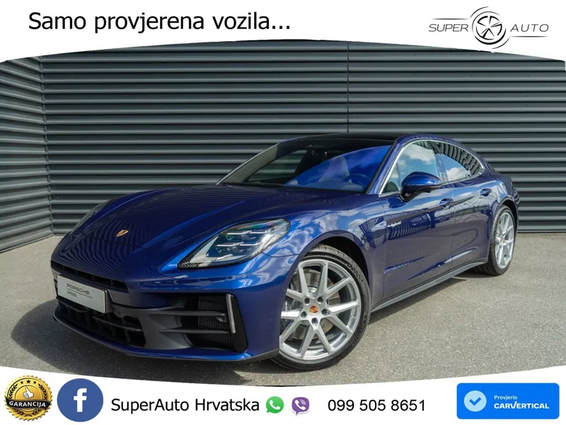 Porsche Panamera 4 2.9 V6 (470 KS) E-Hybrid PDK ZRAČNI+ACC+GR SJED+KAM+PANO