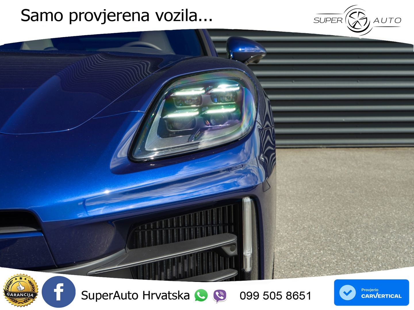 Porsche Panamera 4 2.9 V6 (470 KS) E-Hybrid PDK ZRAČNI+ACC+GR SJED+KAM+PANO