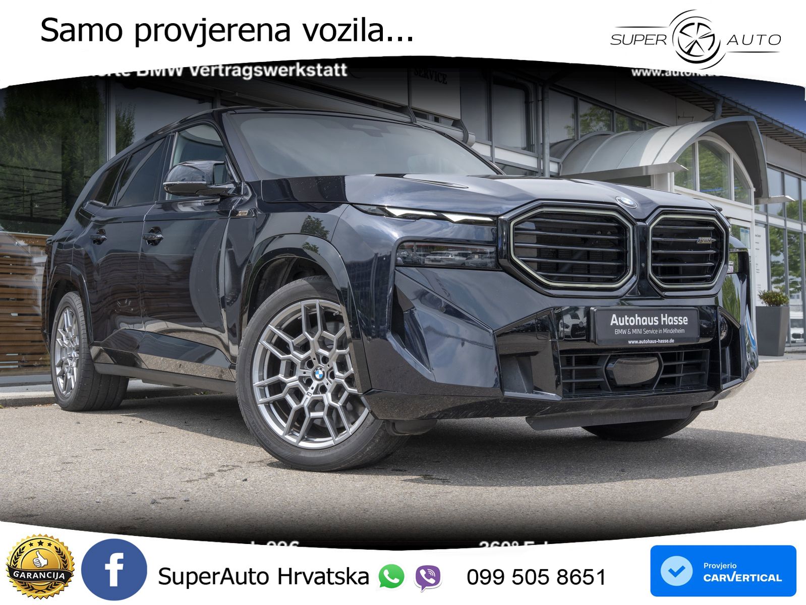 BMW XM 4.4 V8 (653 KS) xDrive Steptronic LED+GR SJED+ACC