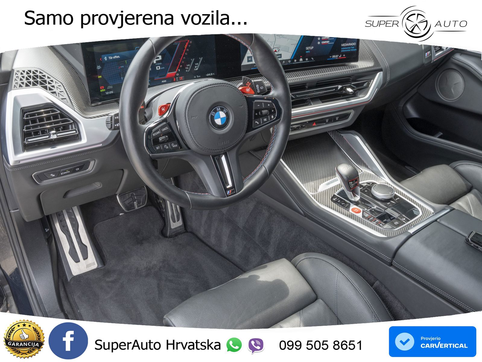 BMW XM 4.4 V8 (653 KS) xDrive Steptronic LED+GR SJED+ACC