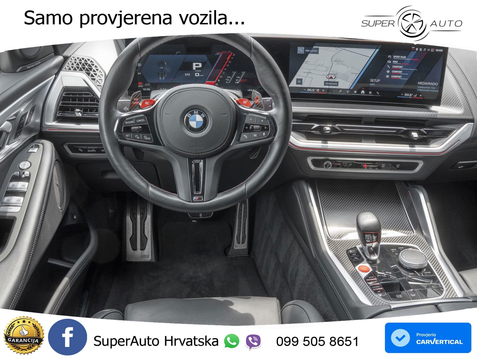 BMW XM 4.4 V8 (653 KS) xDrive Steptronic LED+GR SJED+ACC