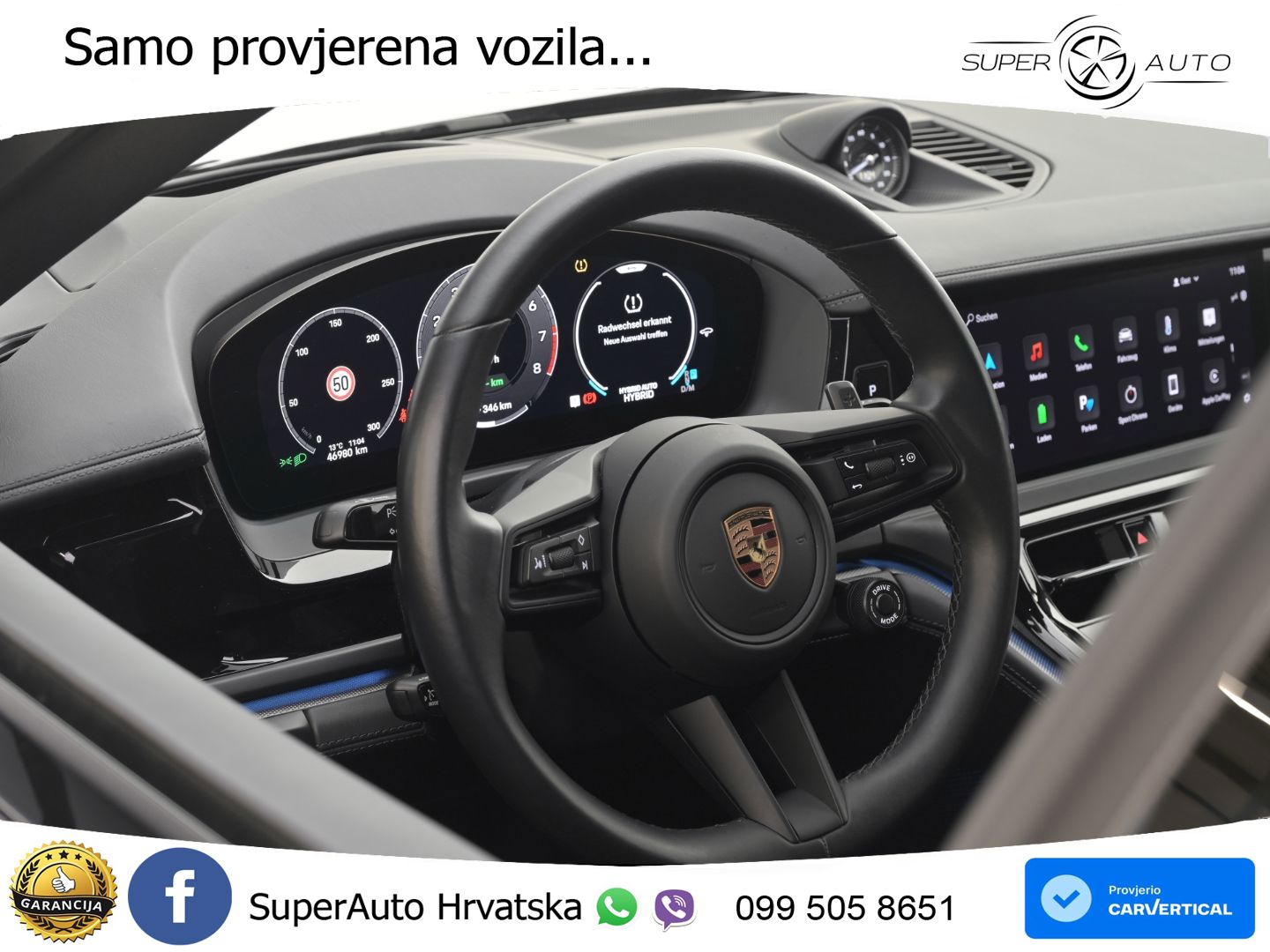 Porsche Panamera 4S 2.9 V6 (544 KS) E-Hybrid PDK ACC+HEAD+4xGR SJED+360+PANO