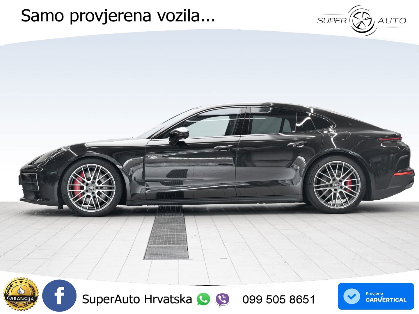 Porsche Panamera 4S 2.9 V6 (544 KS) E-Hybrid PDK ACC+HEAD+4xGR SJED+360+PANO