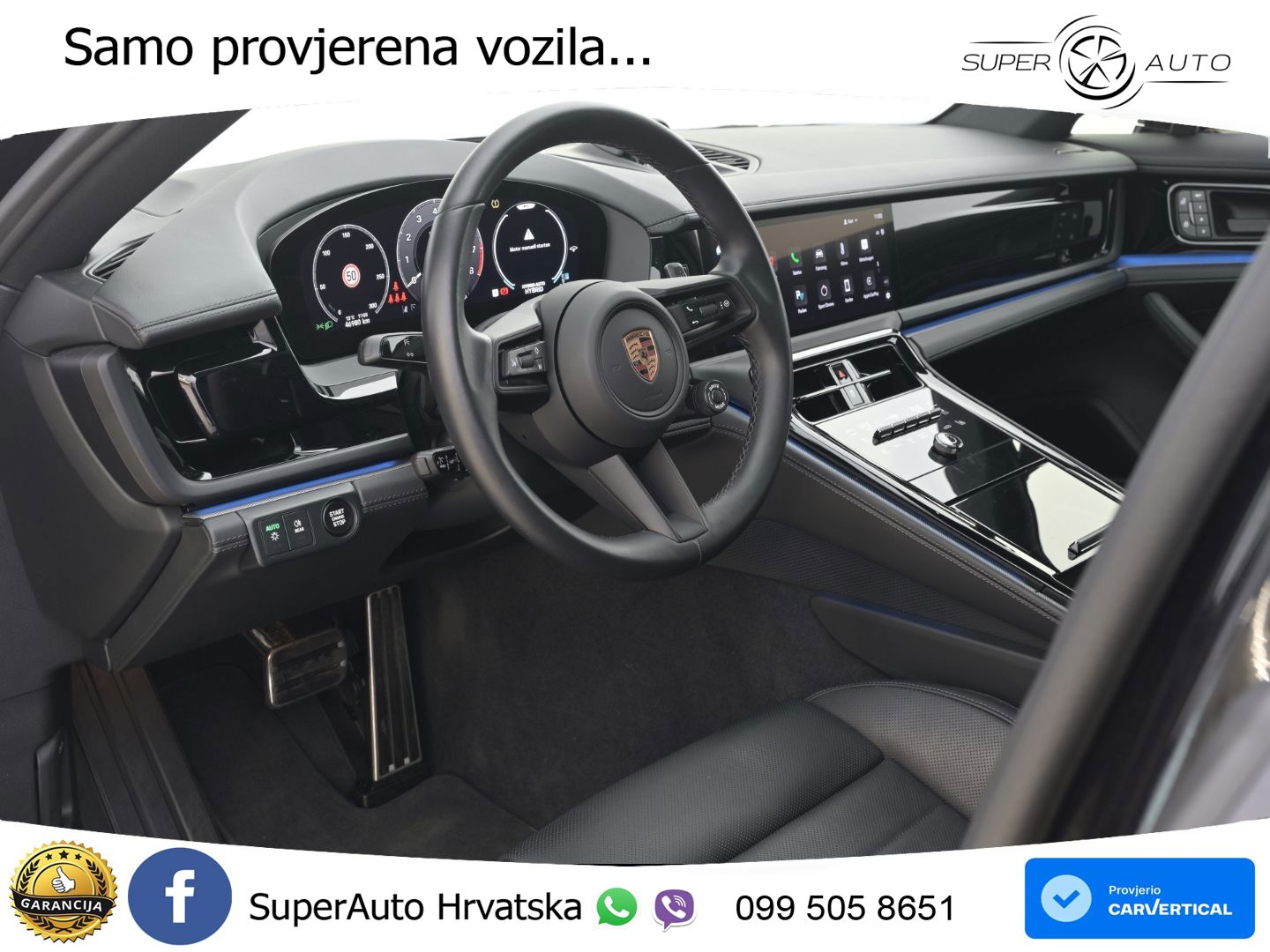 Porsche Panamera 4S 2.9 V6 (544 KS) E-Hybrid PDK ACC+HEAD+4xGR SJED+360+PANO