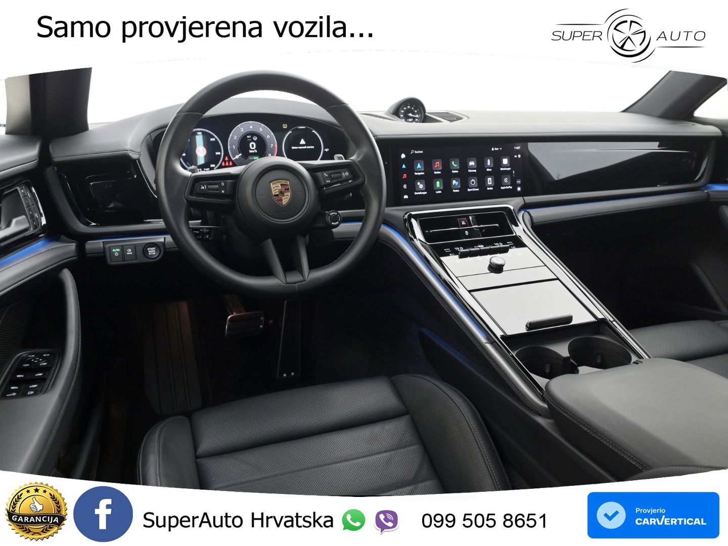 Porsche Panamera 4S 2.9 V6 (544 KS) E-Hybrid PDK ACC+HEAD+4xGR SJED+360+PANO