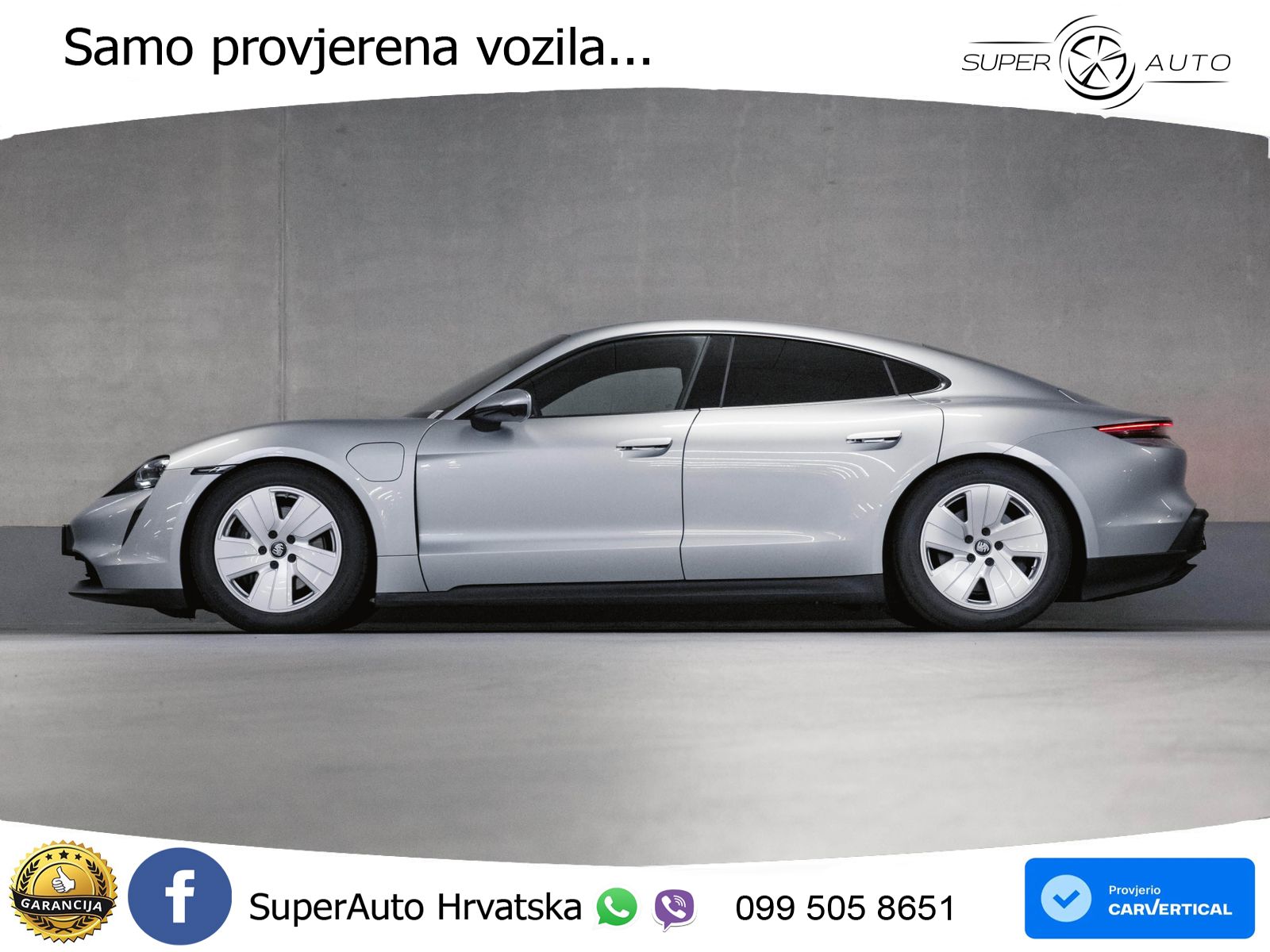 Porsche Taycan Performance Plus 93.4 kWh (476 KS)