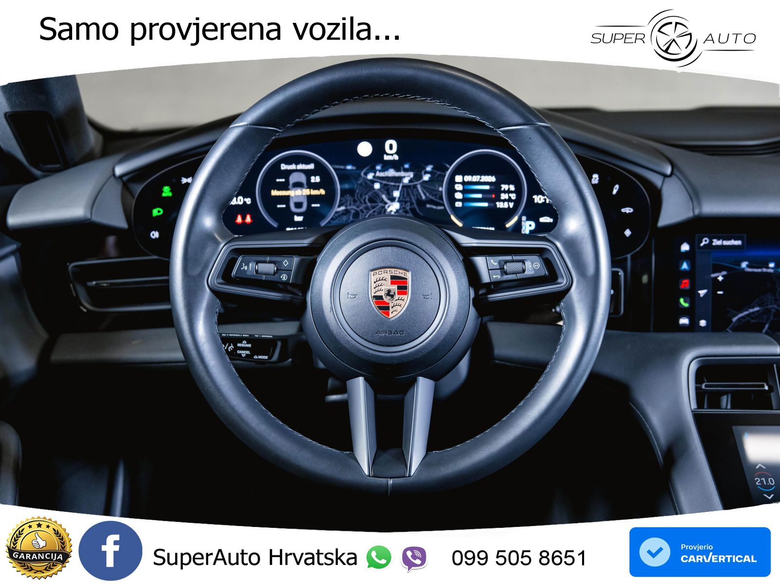 Porsche Taycan Performance Plus 93.4 kWh (476 KS)
