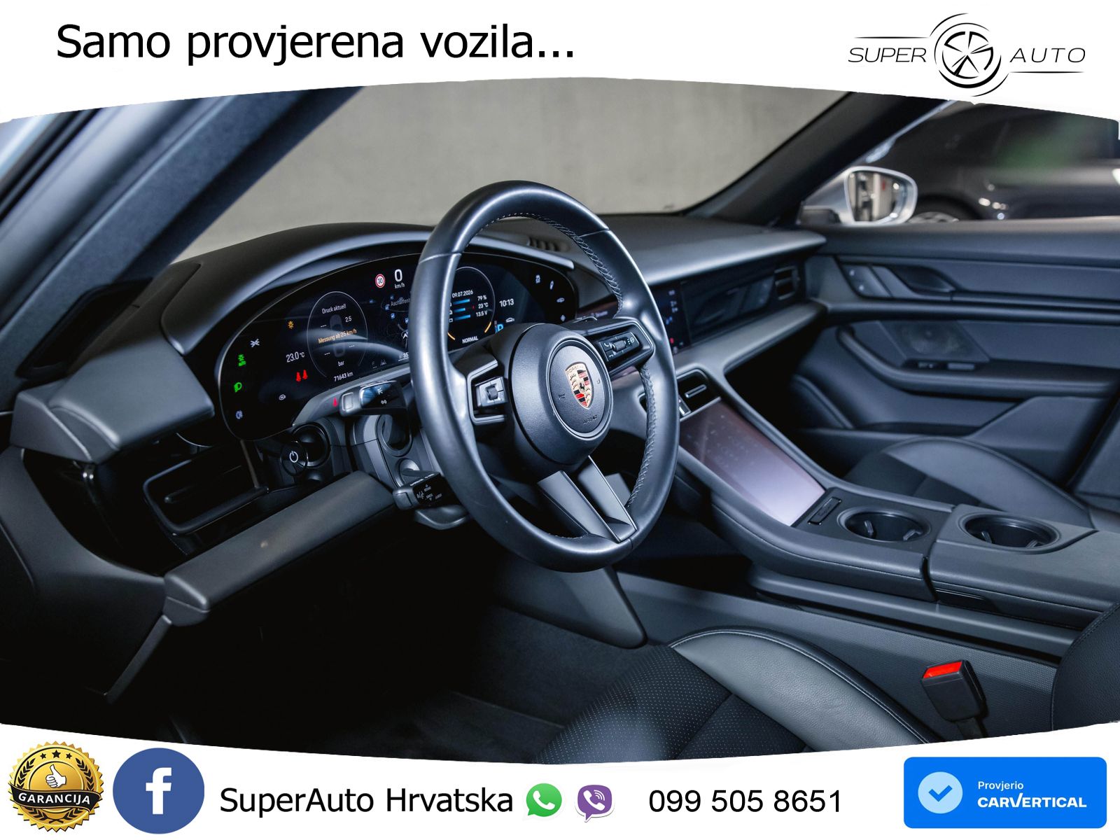 Porsche Taycan Performance Plus 93.4 kWh (476 KS)
