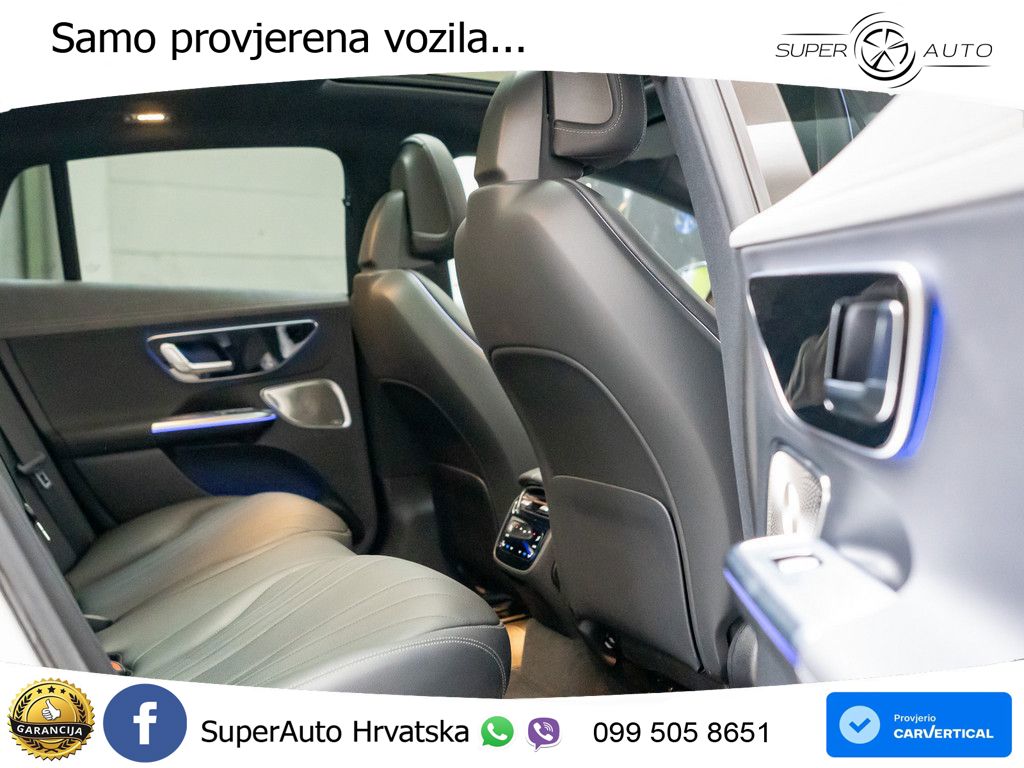 Mercedes EQE 500 100 kWh (408 KS) 4MATIC ZRAČNI+ACC+GR SJED+KAM+PANO