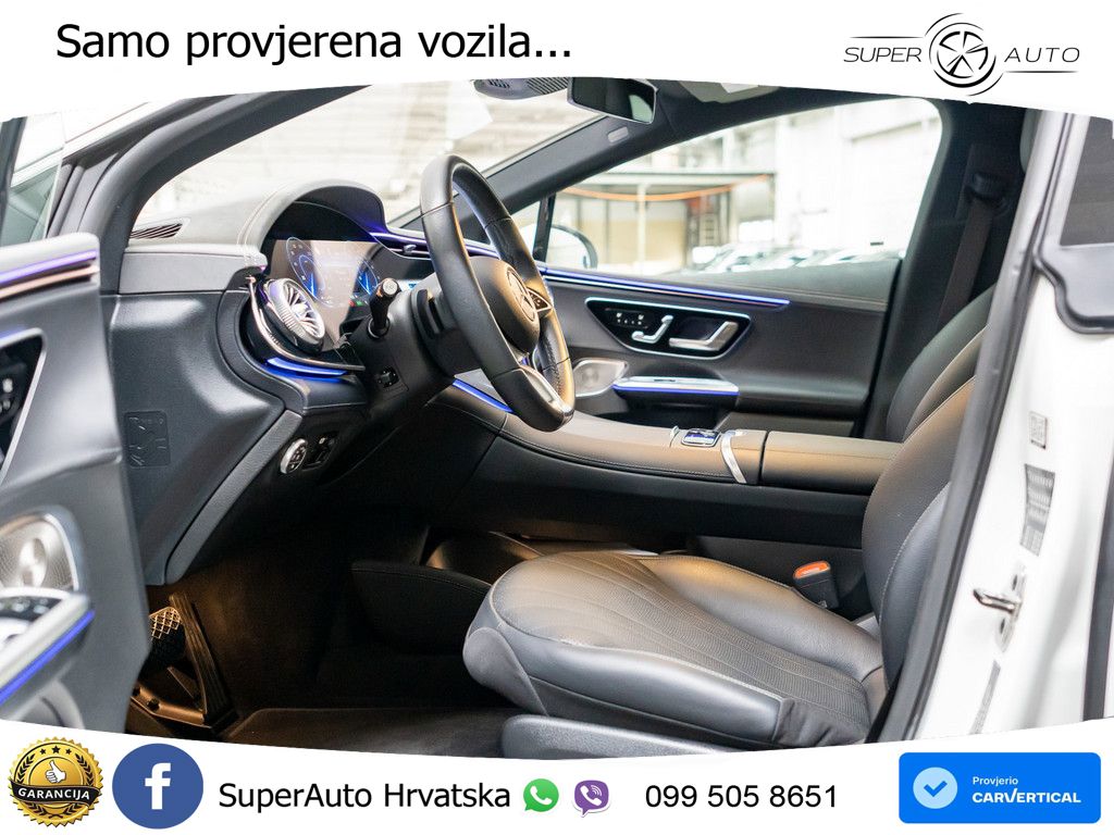 Mercedes EQE 500 100 kWh (408 KS) 4MATIC ZRAČNI+ACC+GR SJED+KAM+PANO