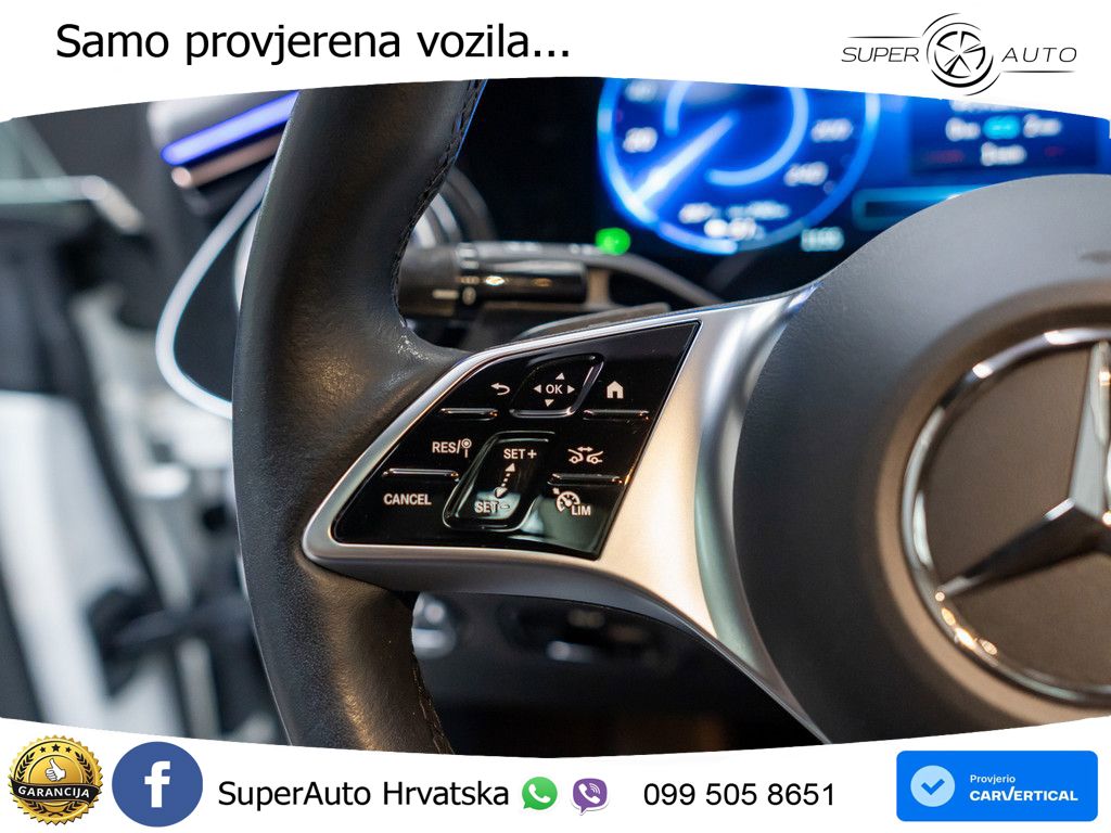 Mercedes EQE 500 100 kWh (408 KS) 4MATIC ZRAČNI+ACC+GR SJED+KAM+PANO