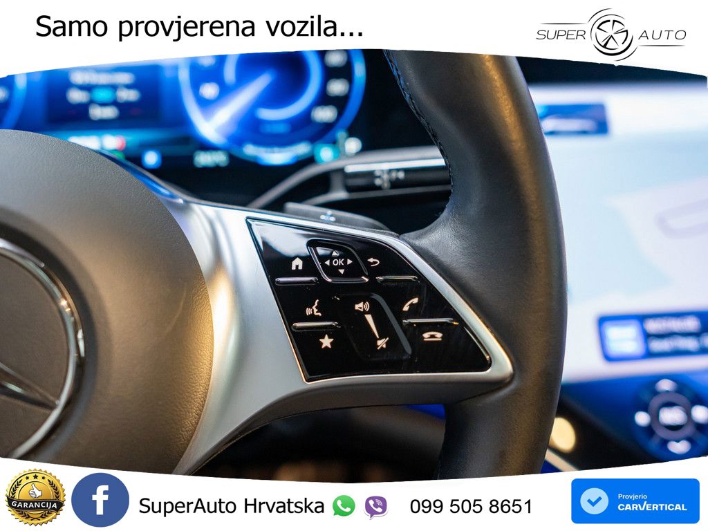 Mercedes EQE 500 100 kWh (408 KS) 4MATIC ZRAČNI+ACC+GR SJED+KAM+PANO