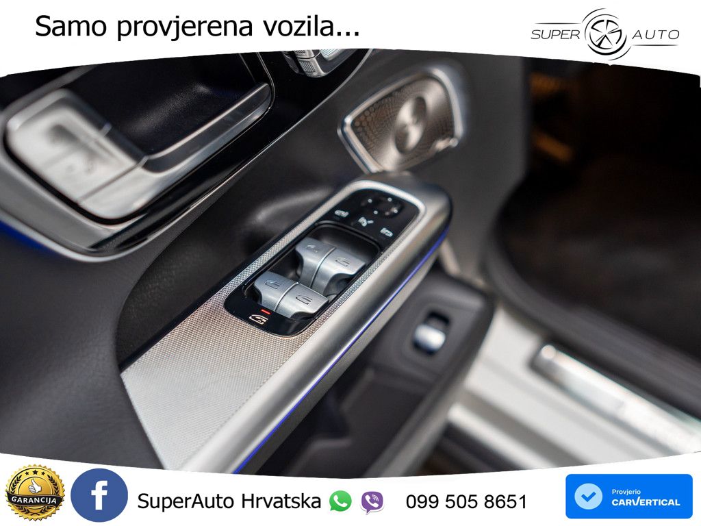 Mercedes EQE 500 100 kWh (408 KS) 4MATIC ZRAČNI+ACC+GR SJED+KAM+PANO