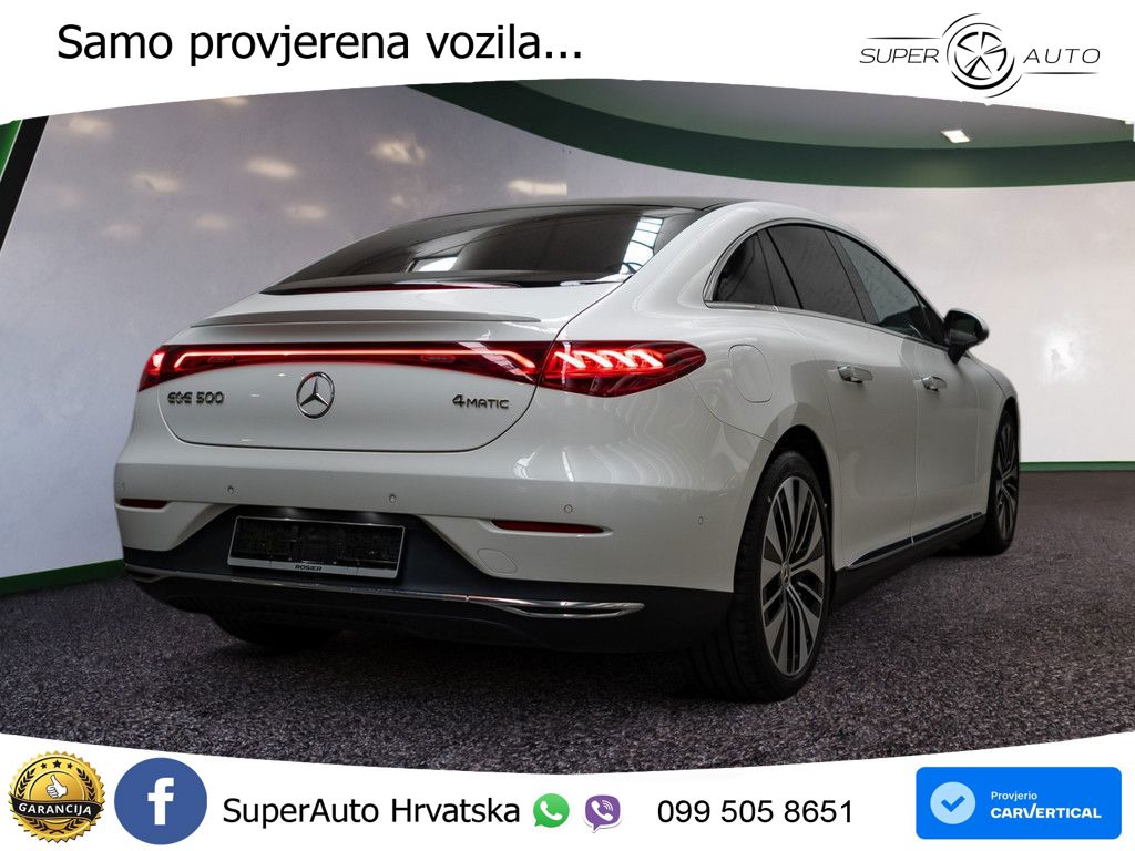 Mercedes EQE 500 100 kWh (408 KS) 4MATIC ZRAČNI+ACC+GR SJED+KAM+PANO