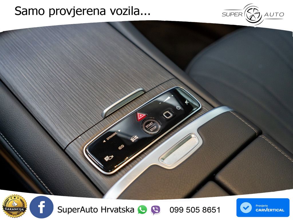 Mercedes EQE 500 100 kWh (408 KS) 4MATIC ZRAČNI+ACC+GR SJED+KAM+PANO