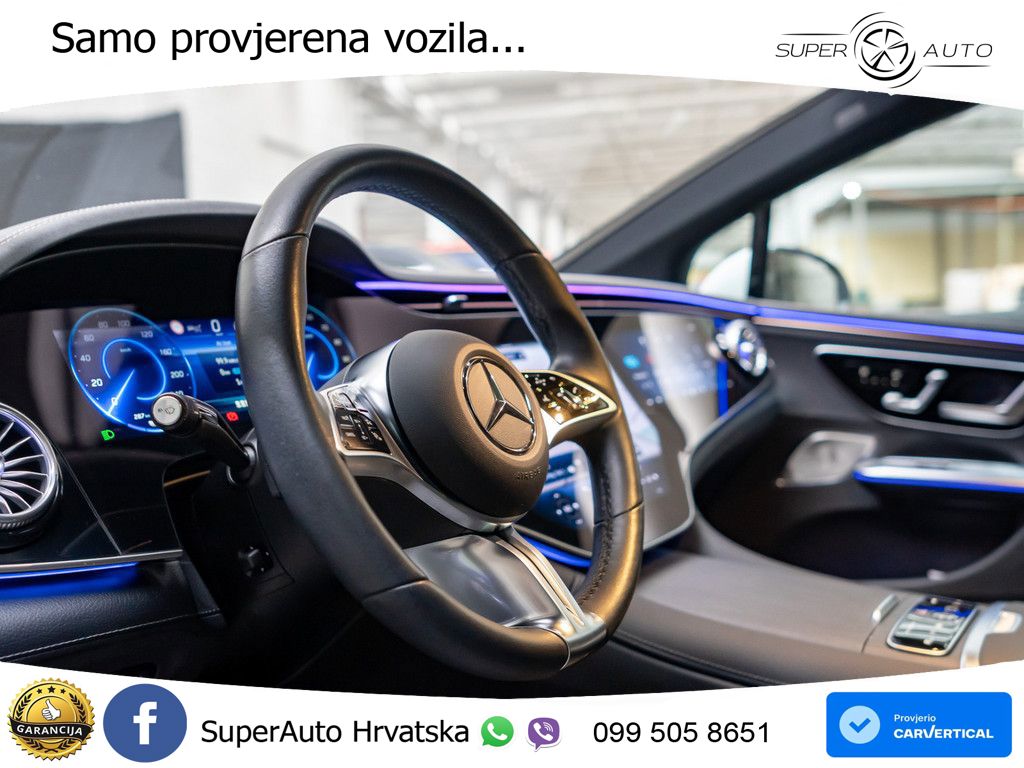 Mercedes EQE 500 100 kWh (408 KS) 4MATIC ZRAČNI+ACC+GR SJED+KAM+PANO