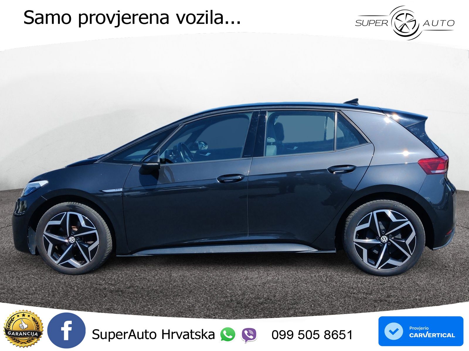 Volkswagen ID.3 Pro Performance 62 kWh (204 KS) LED+GR SJED+ACC