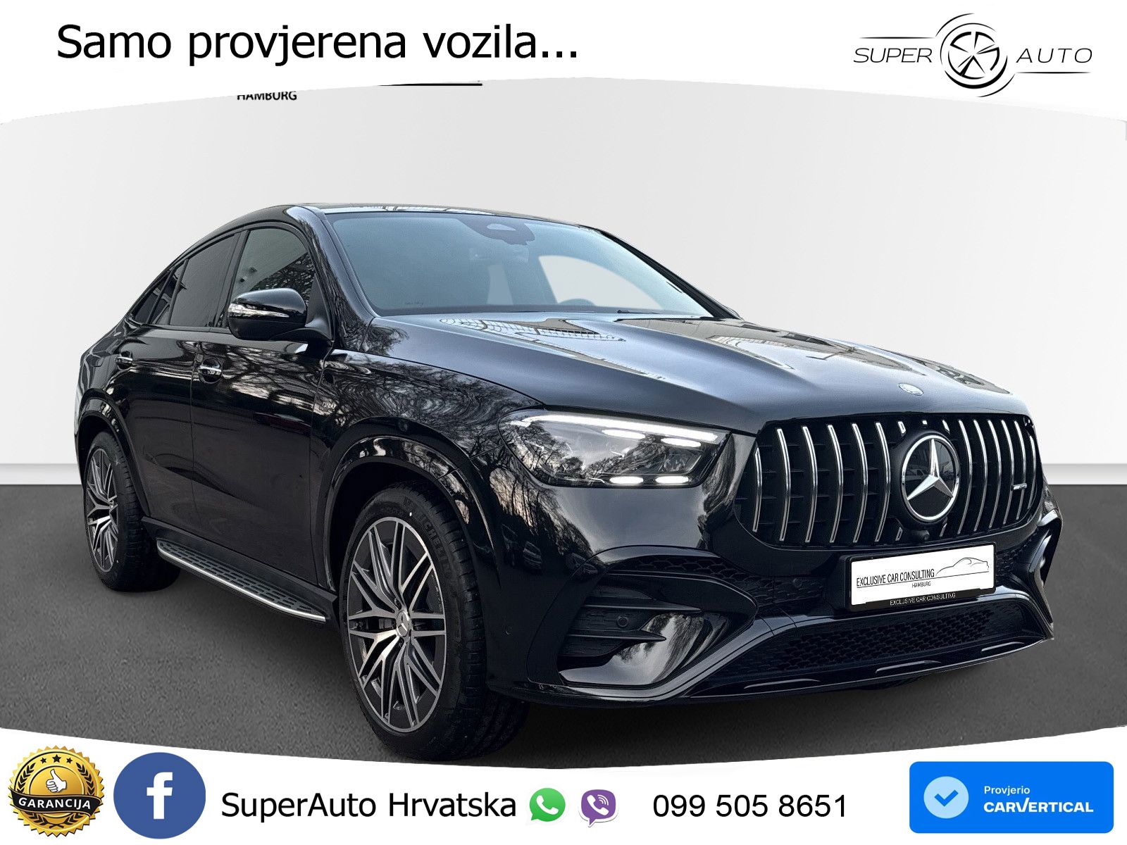 Mercedes AMG GLE Coupe 53 (435 KS) EQ Boost 4MATIC+ AMG SPEEDSHIFT TCT 9G LED+GR SJED+ACC