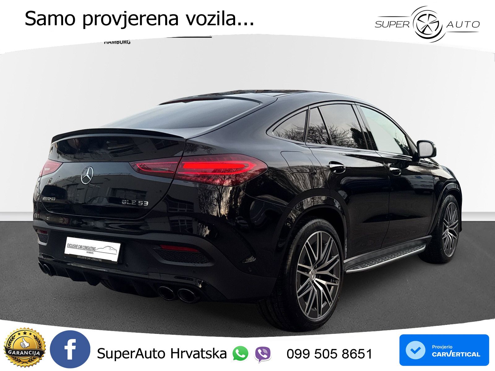 Mercedes AMG GLE Coupe 53 (435 KS) EQ Boost 4MATIC+ AMG SPEEDSHIFT TCT 9G LED+GR SJED+ACC