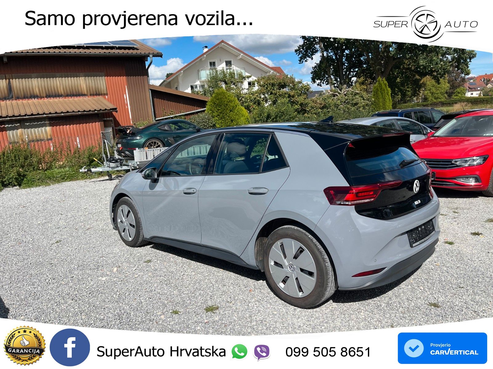 Volkswagen ID.3 Pro 62 kWh (204 KS)