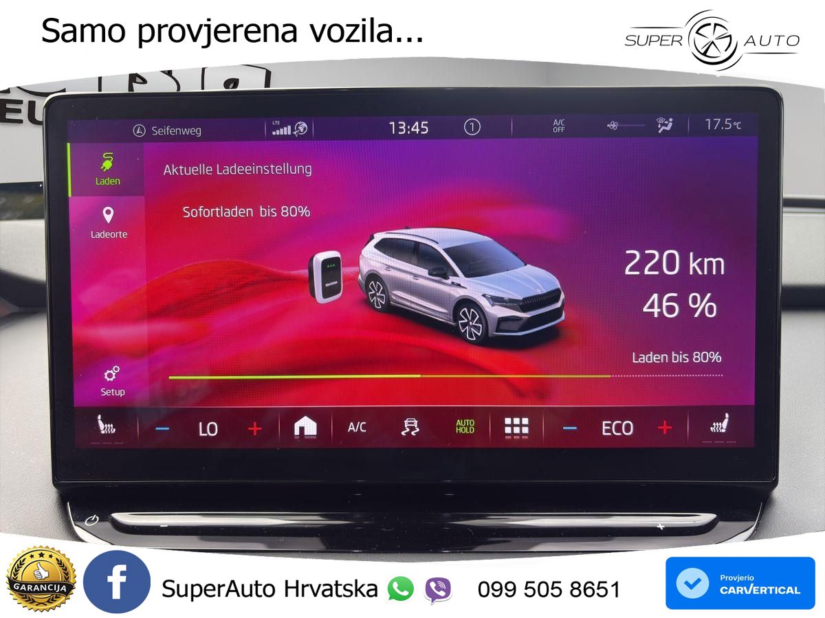 Škoda Enyaq iV 80x 82 kWh (265 KS) AWD
