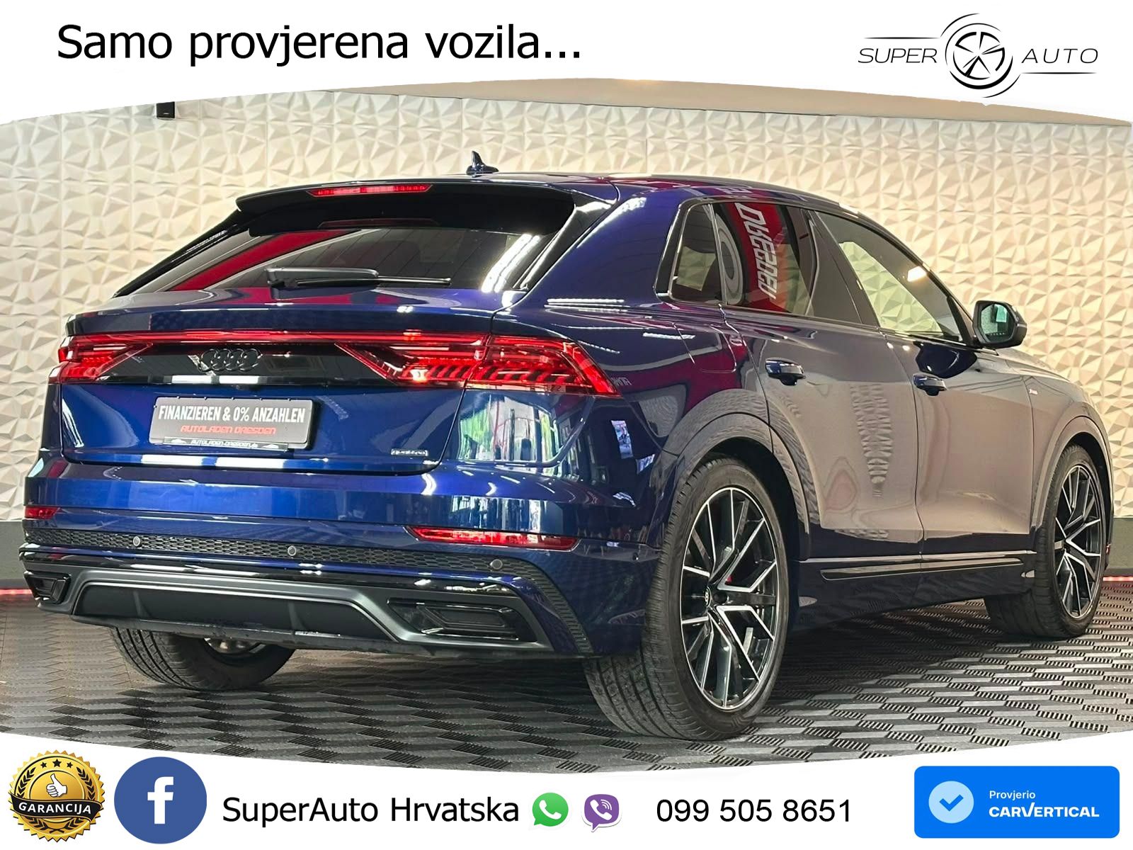 Audi Q8 50 TDI V6 (286 KS) quattro Tiptronic