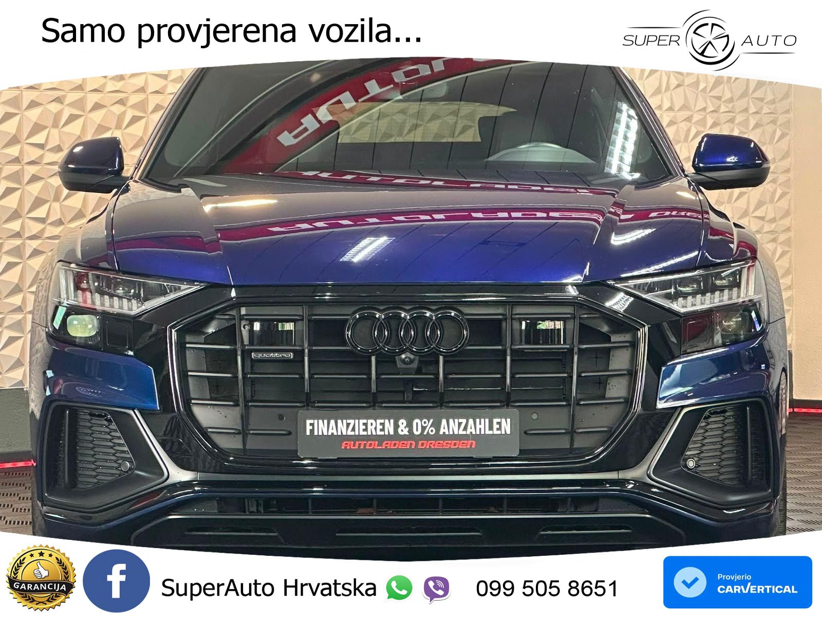 Audi Q8 50 TDI V6 (286 KS) quattro Tiptronic