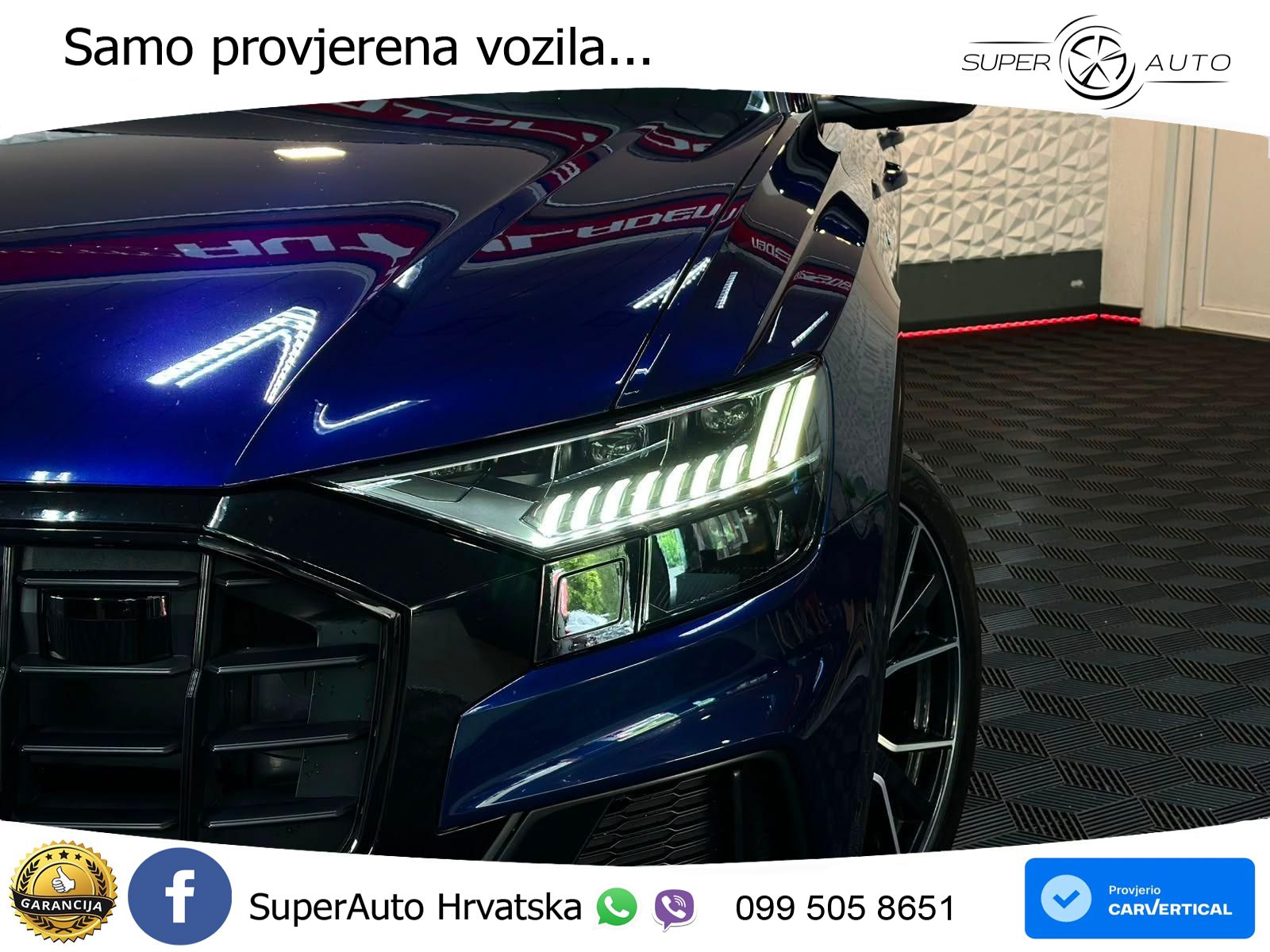 Audi Q8 50 TDI V6 (286 KS) quattro Tiptronic