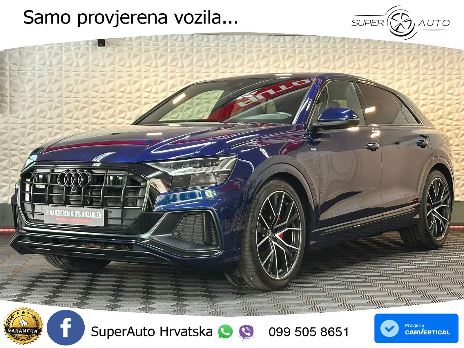 Audi Q8 50 TDI V6 (286 KS) quattro Tiptronic