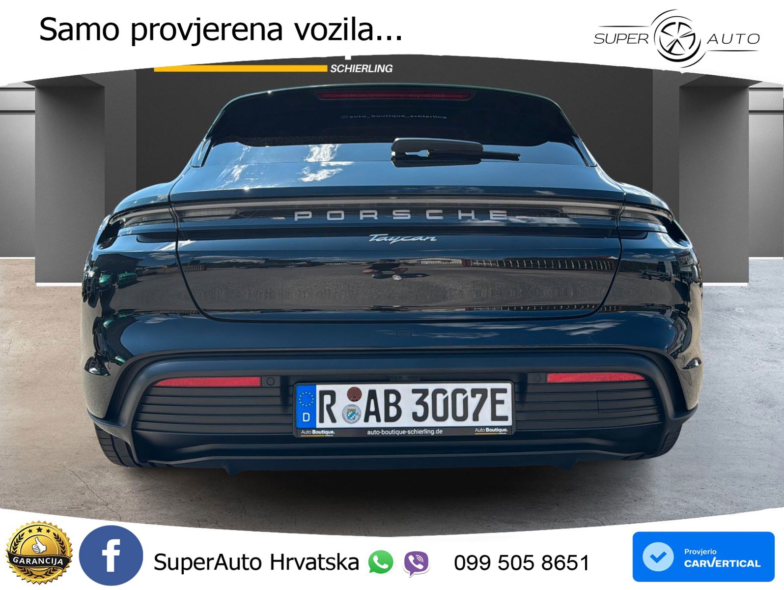 Porsche Taycan Sport Turismo Performance Plus 93.4 kWh (476 KS)