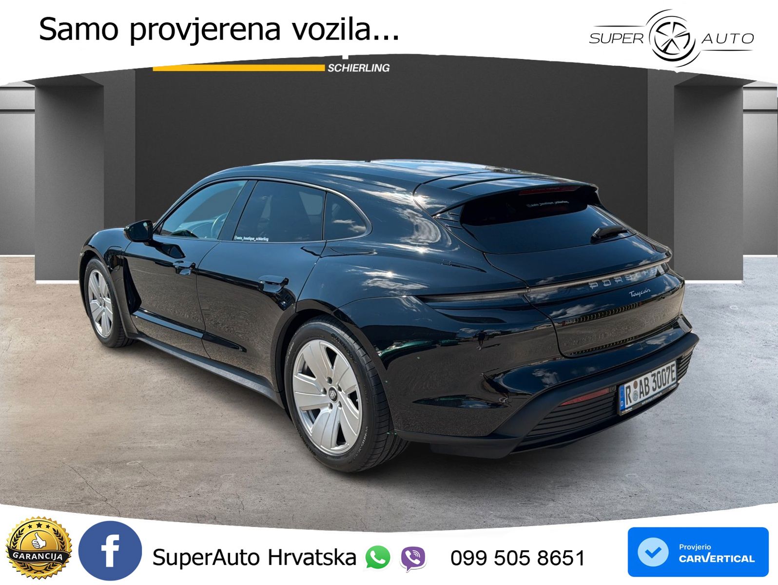 Porsche Taycan Sport Turismo Performance Plus 93.4 kWh (476 KS)