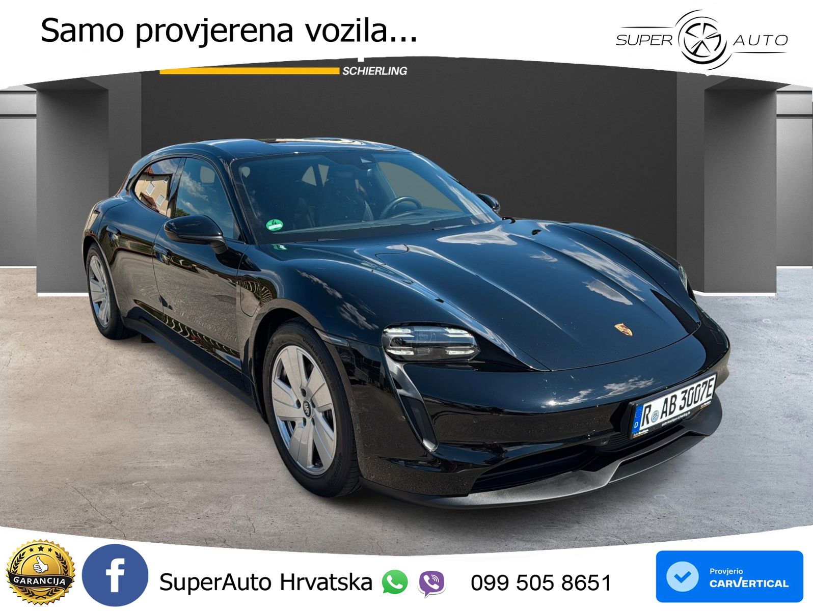 Porsche Taycan Sport Turismo Performance Plus 93.4 kWh (476 KS)