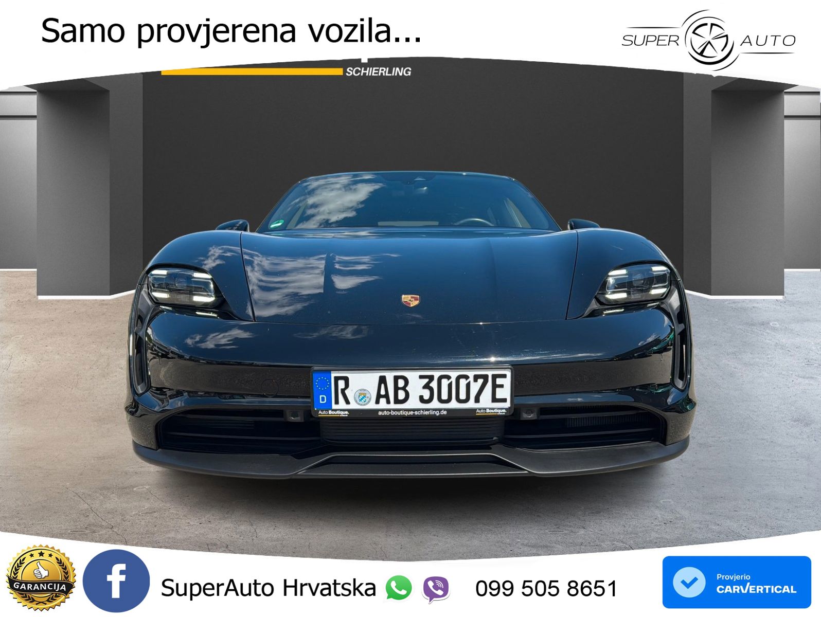Porsche Taycan Sport Turismo Performance Plus 93.4 kWh (476 KS)