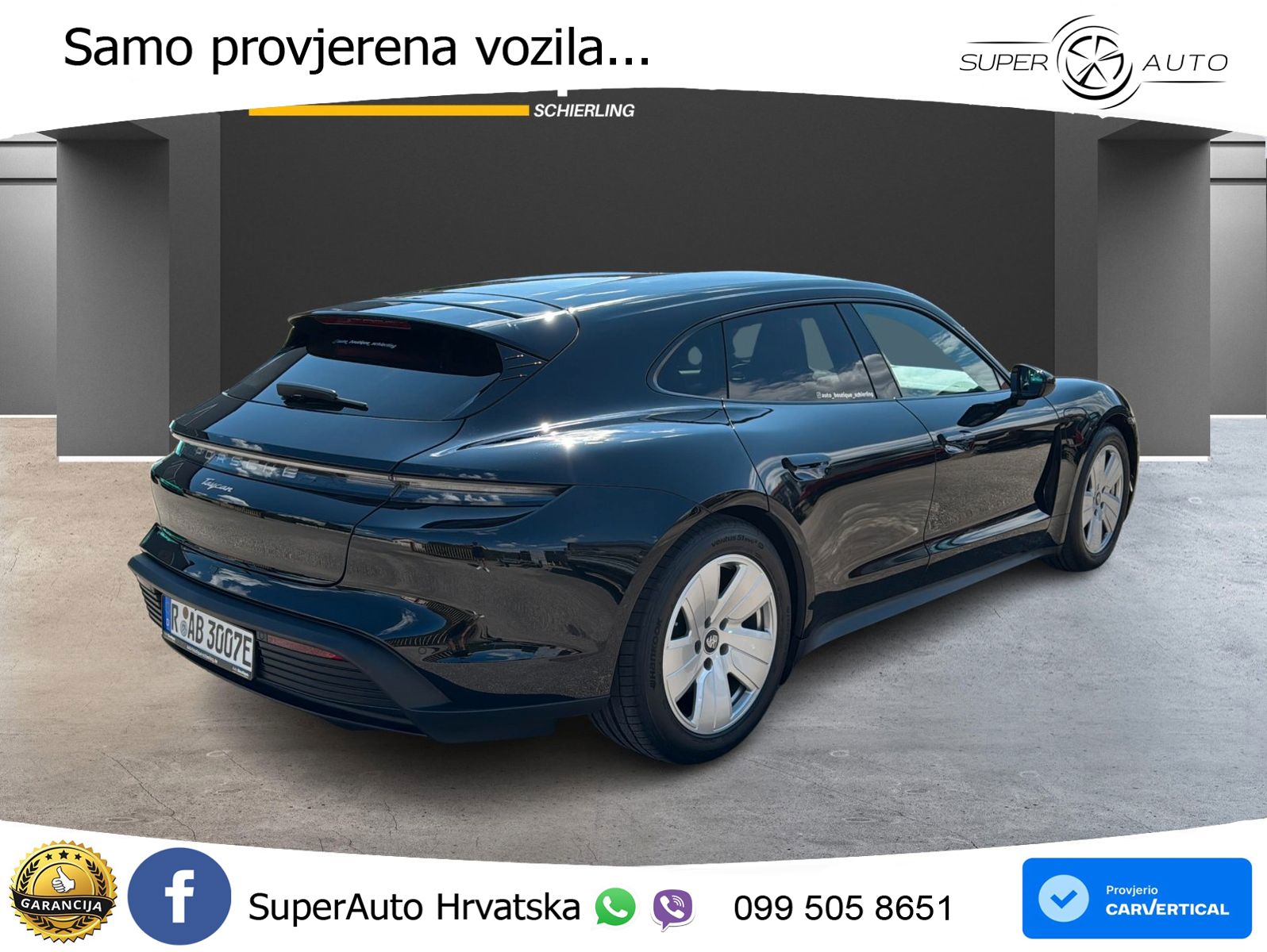 Porsche Taycan Sport Turismo Performance Plus 93.4 kWh (476 KS)