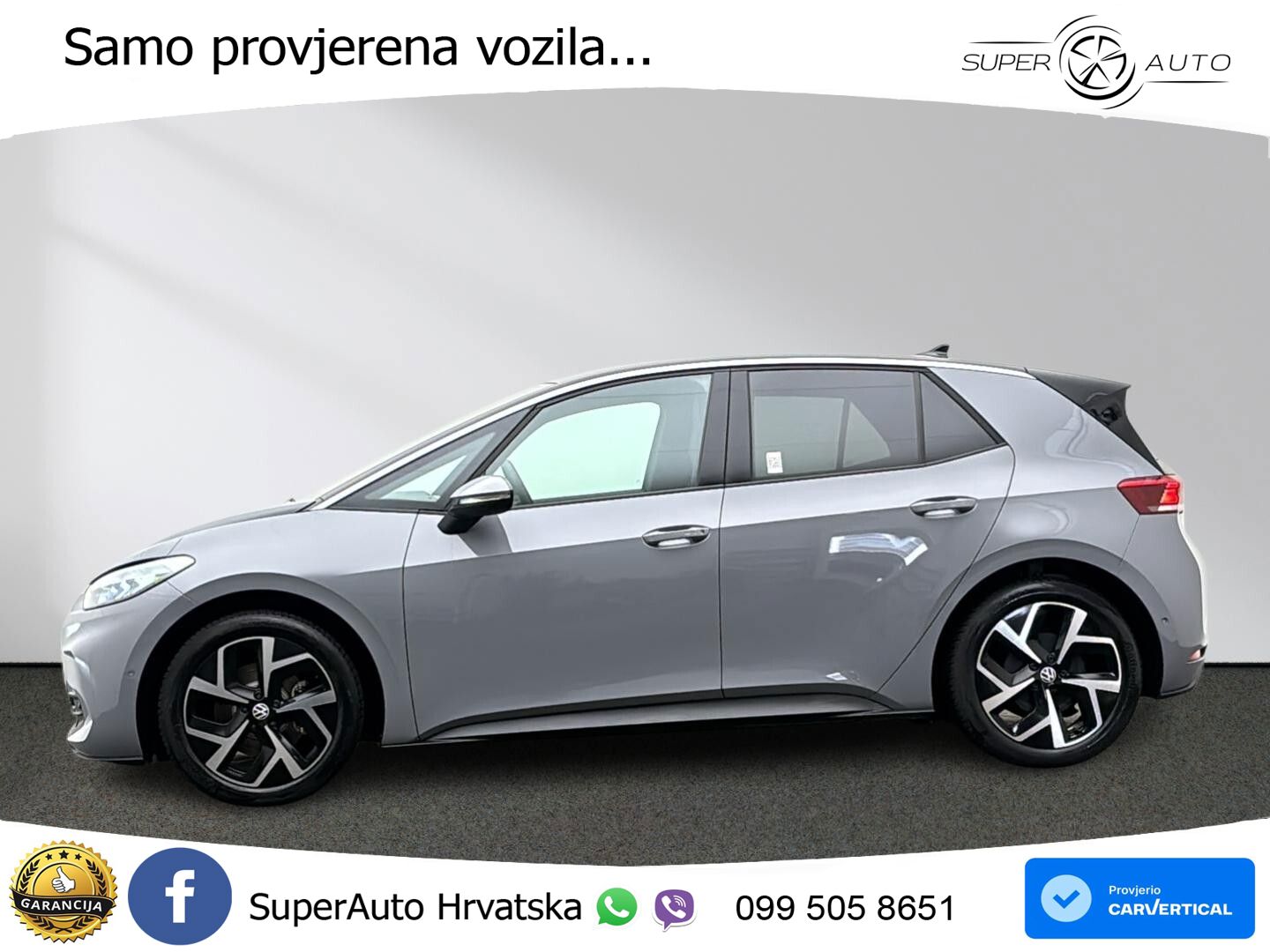 Volkswagen ID.3 Pro 62 kWh (204 KS) LED+GR SJED+ACC
