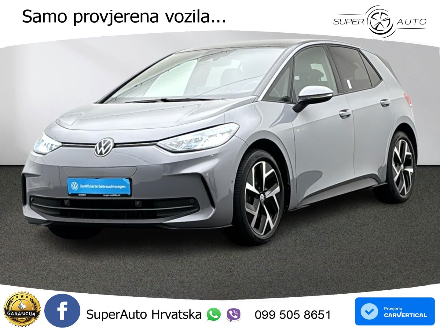 Volkswagen ID.3 Pro 62 kWh (204 KS) LED+GR SJED+ACC