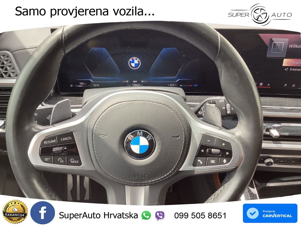 BMW X7 40d (352 KS) xDrive Steptronic M Sport LED+GR SJED+ACC