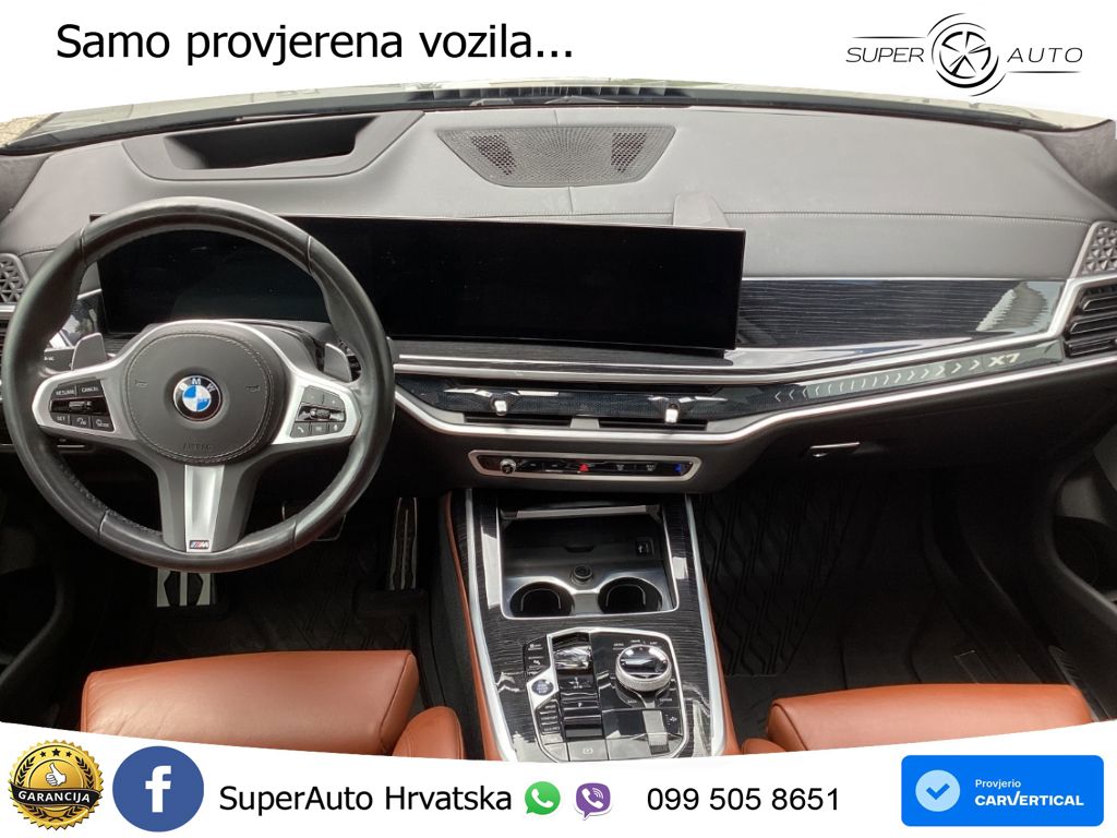 BMW X7 40d (352 KS) xDrive Steptronic M Sport LED+GR SJED+ACC