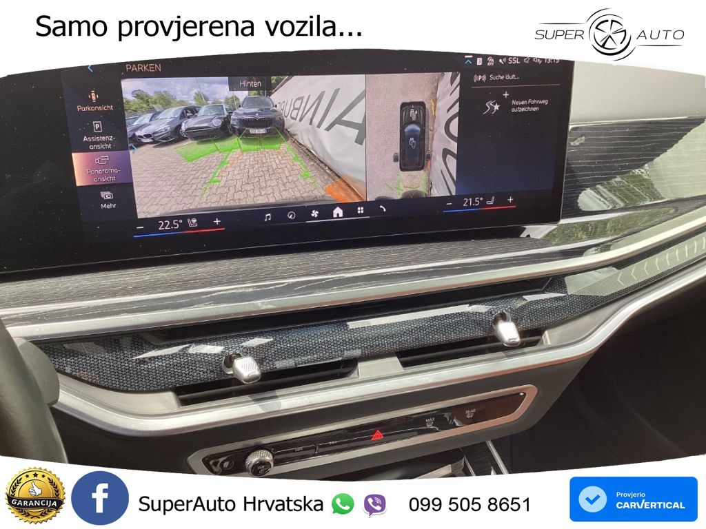 BMW X7 40d (352 KS) xDrive Steptronic M Sport LED+GR SJED+ACC