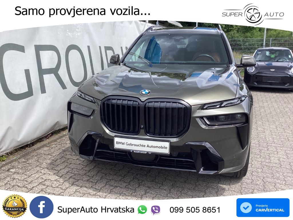 BMW X7 40d (352 KS) xDrive Steptronic M Sport LED+GR SJED+ACC