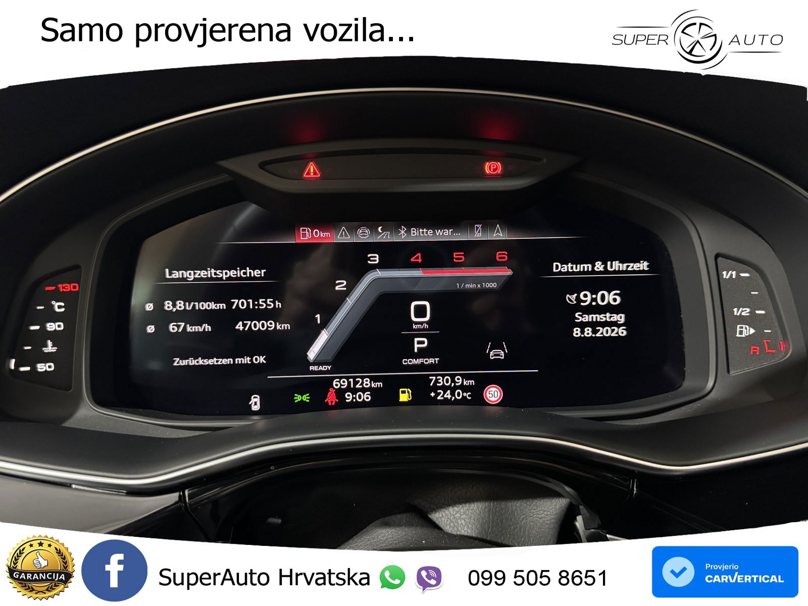Audi Q8 50 TDI V6 (286 KS) quattro Tiptronic
