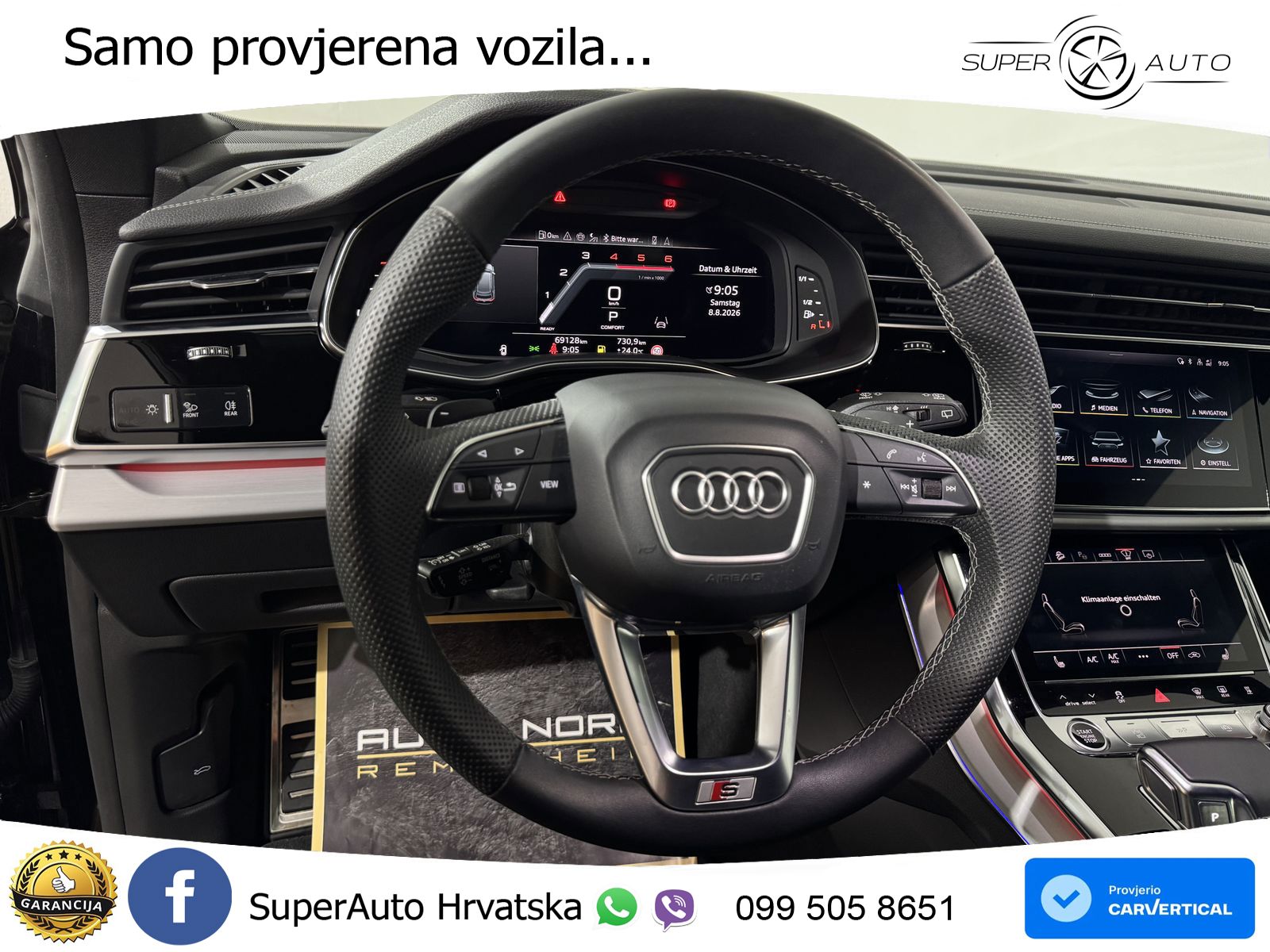 Audi Q8 50 TDI V6 (286 KS) quattro Tiptronic