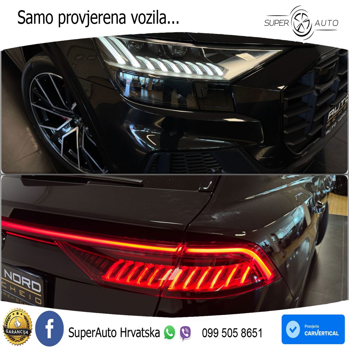 Audi Q8 50 TDI V6 (286 KS) quattro Tiptronic