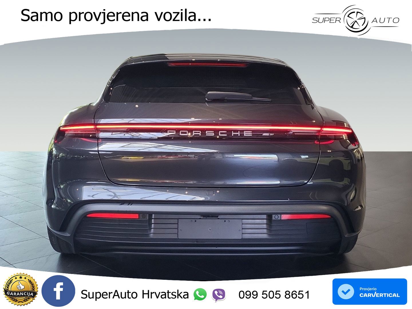 Porsche Taycan Sport Turismo 105 kWh (435 KS)