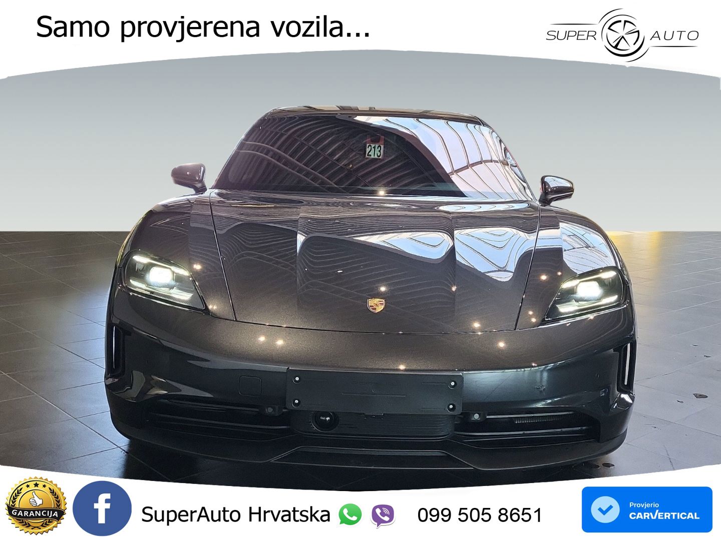 Porsche Taycan Sport Turismo 105 kWh (435 KS)
