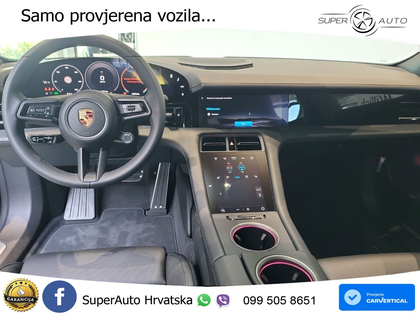 Porsche Taycan Sport Turismo 105 kWh (435 KS)