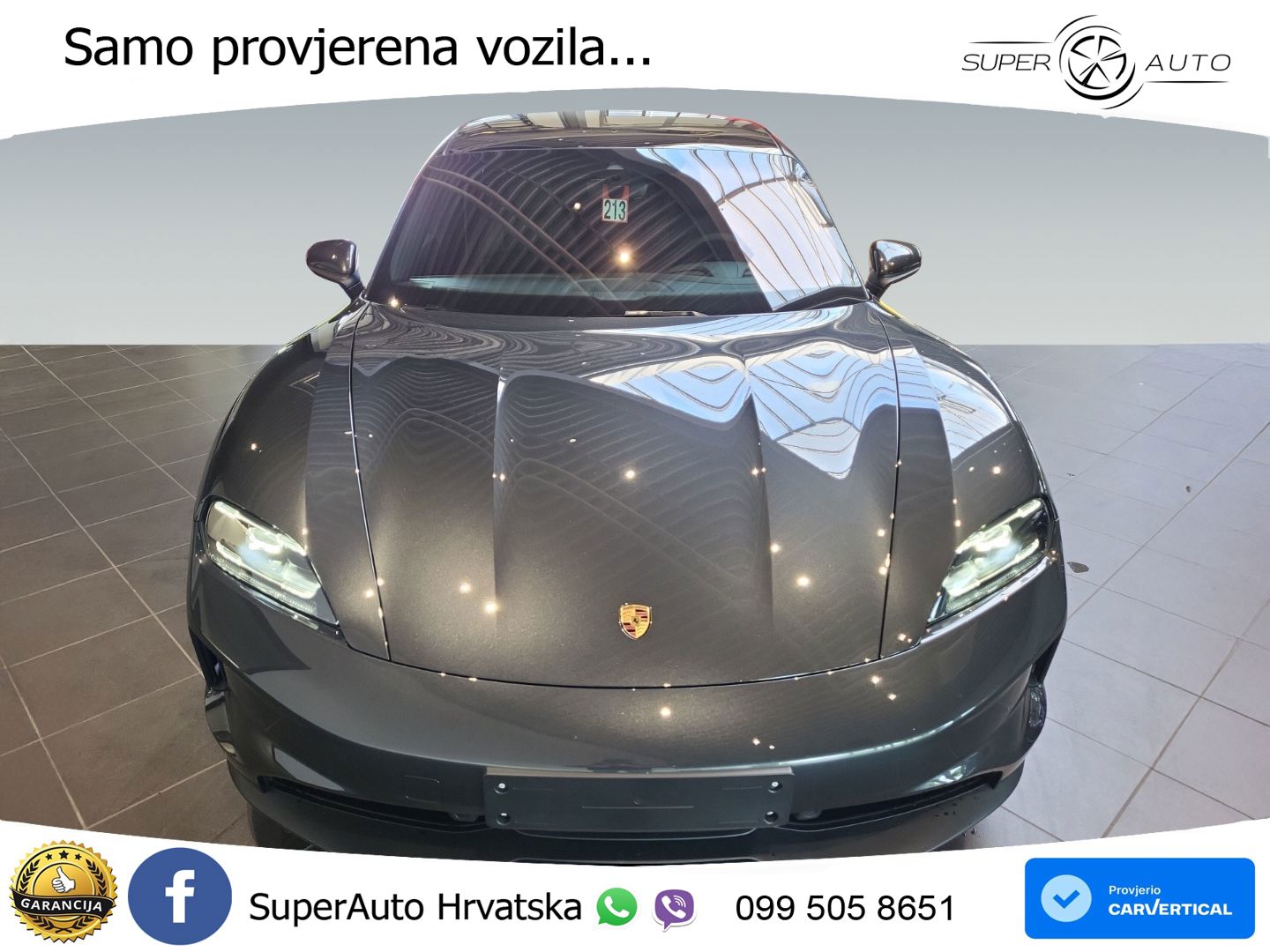 Porsche Taycan Sport Turismo 105 kWh (435 KS)