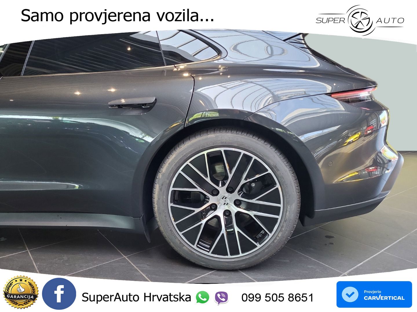 Porsche Taycan Sport Turismo 105 kWh (435 KS)