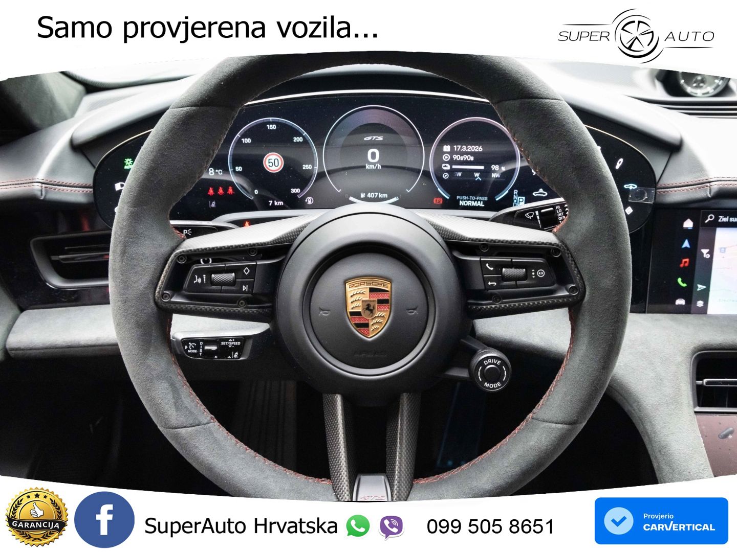 Porsche Taycan Sport Turismo GTS 105 kWh (700 KS)